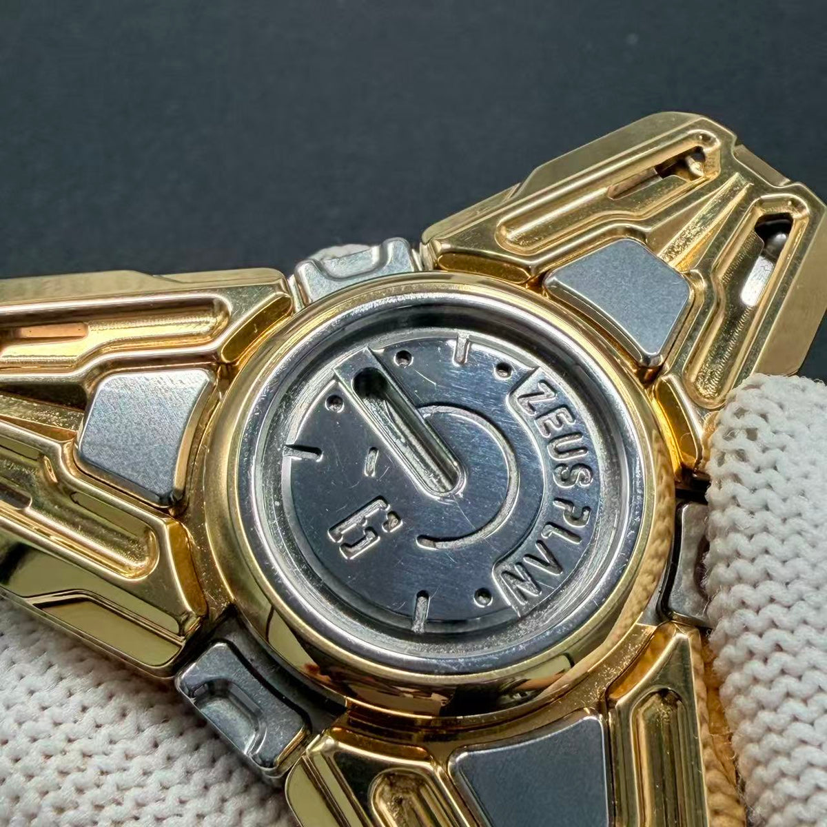 God of Time Stainless Steel Gold Plated