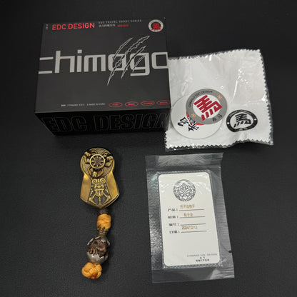 Demon Subduing Toga Tangcao Pattern Titanium