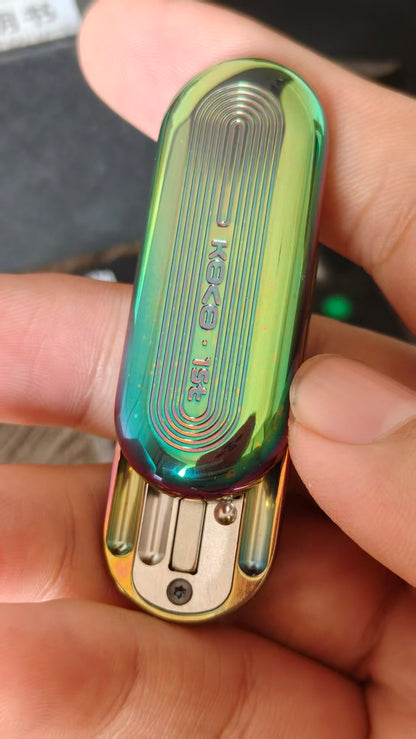 Floating Cloud Titanium Color-Anodized Polished