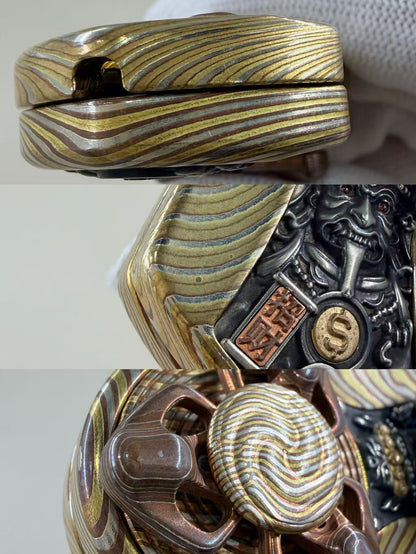 Demon Subduing Toga Tangcao Pattern Mokume