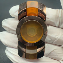 Amber Tenon Stainless Steel PVD Coated