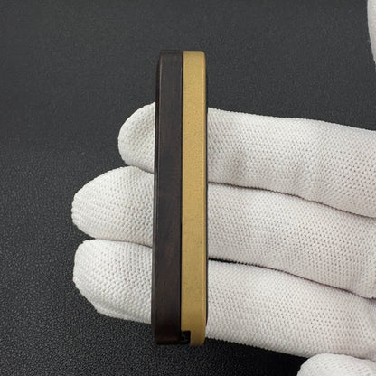 Spice Pin Brass African Blackwood