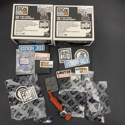 Poker Shuffle Stainless Steel Zirconium