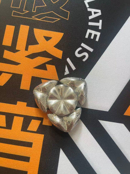 Fat Squid Damasteel Etched