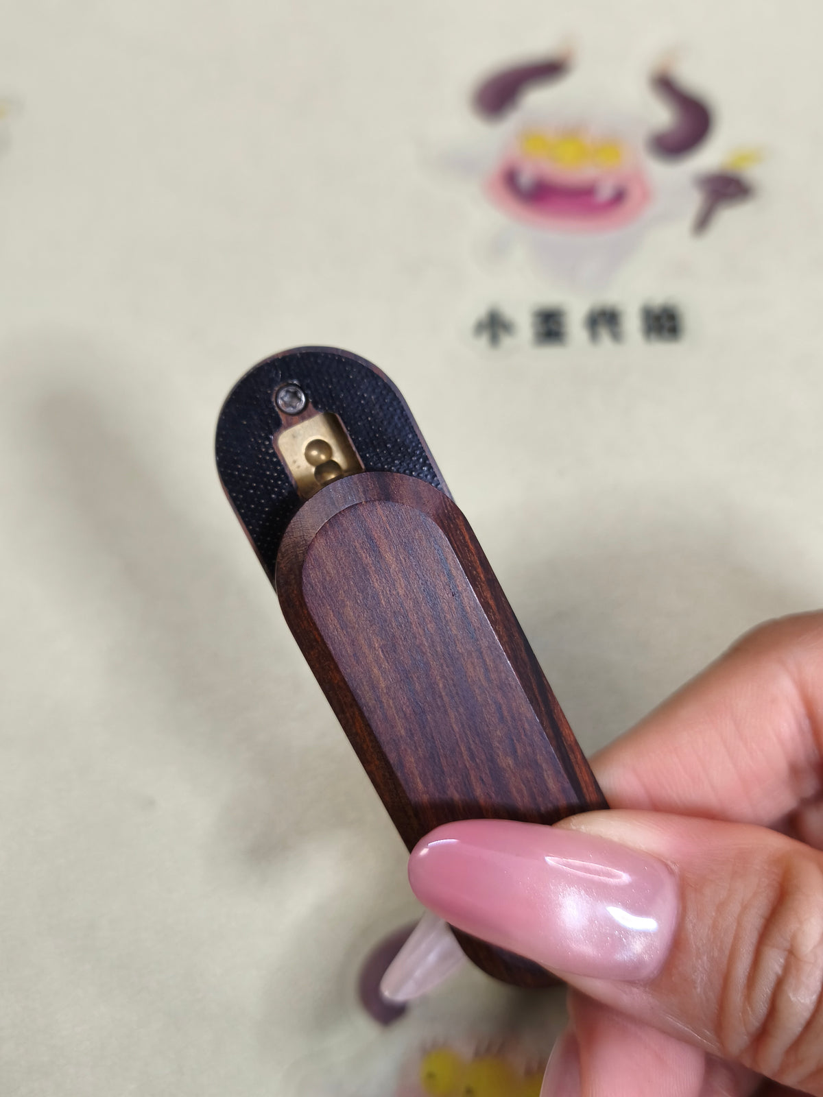 Lucky Draw Stabilized wood Resin-Sealed