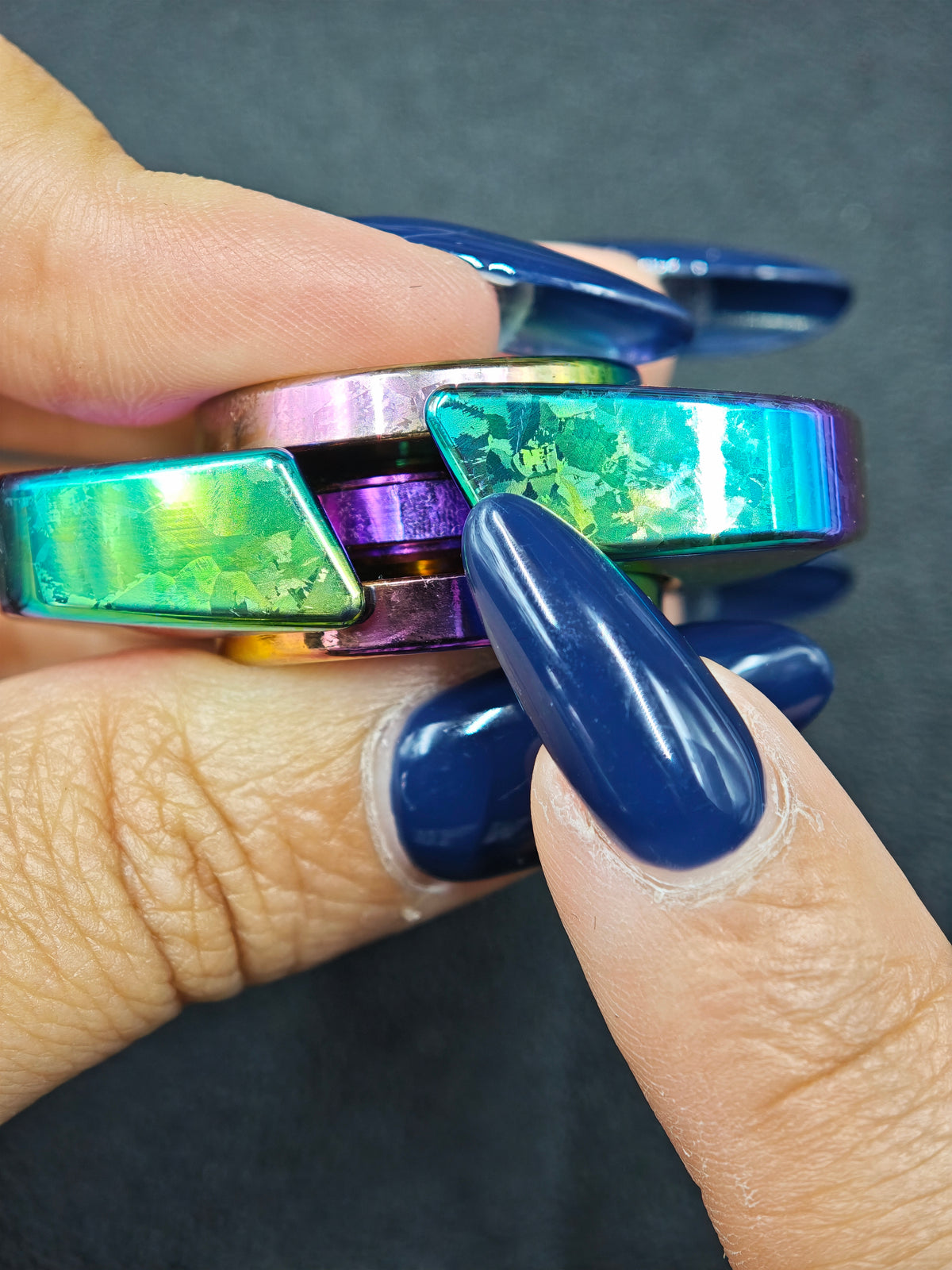 Premium Exquisite Cloud Crystallized Titanium