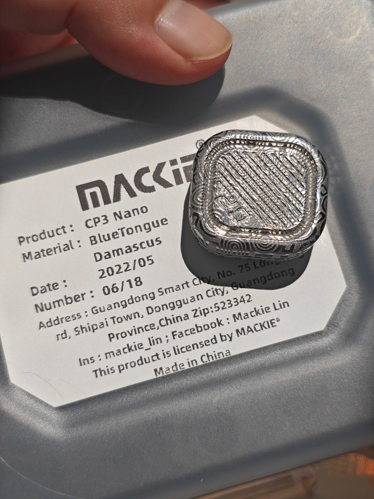 CP3 NANO Damasteel Limited Edition