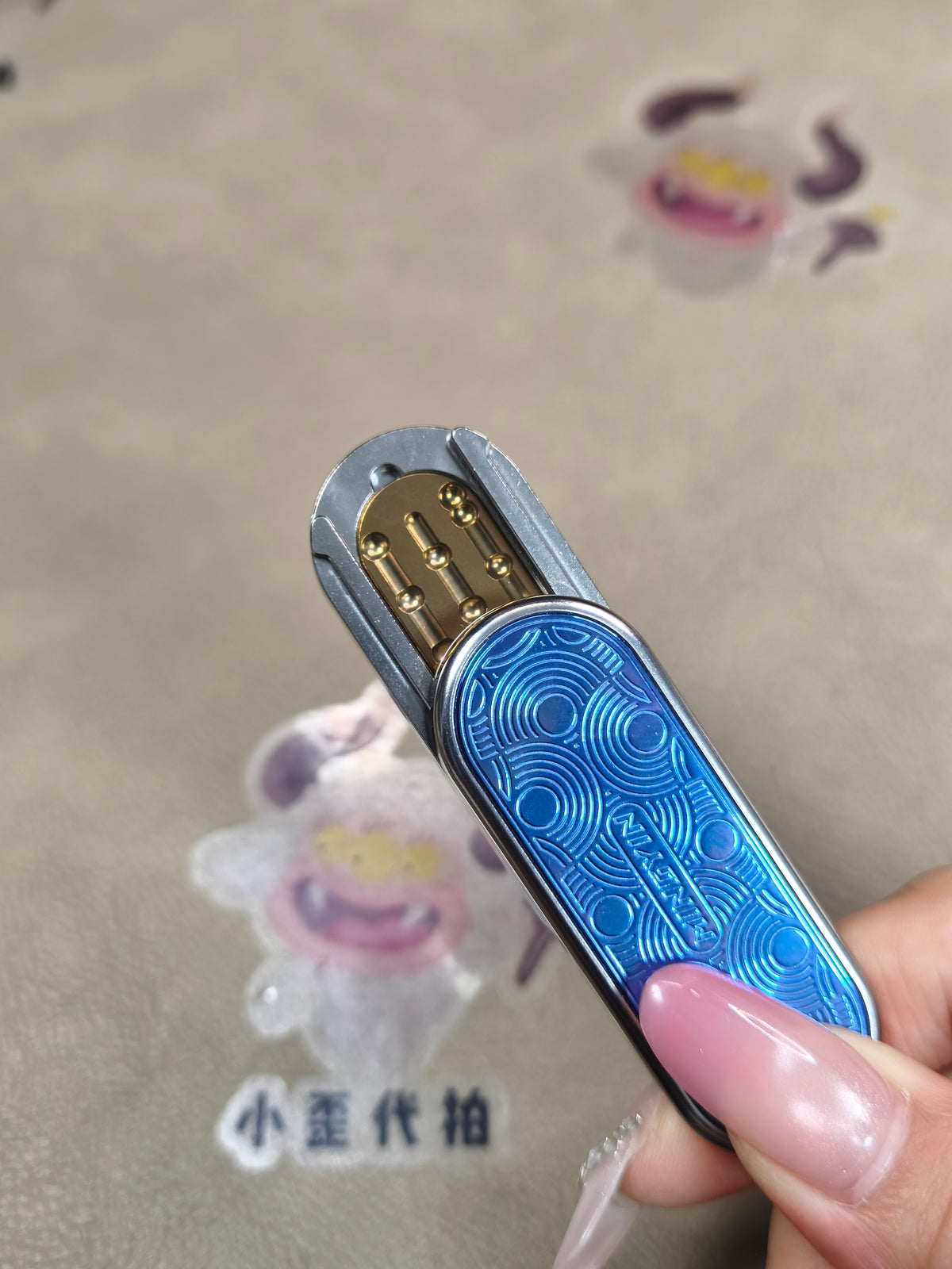 Ming Yin Titanium Stonewashed