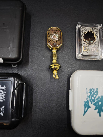 Dragon Rhythm + Planet Lanyard Bead