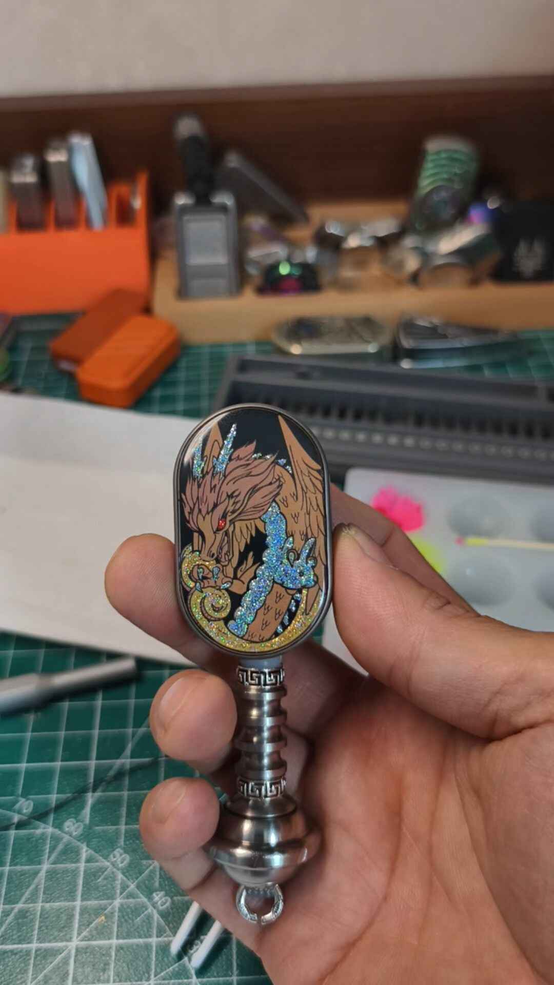 Groove + Planet Lanyard Bead