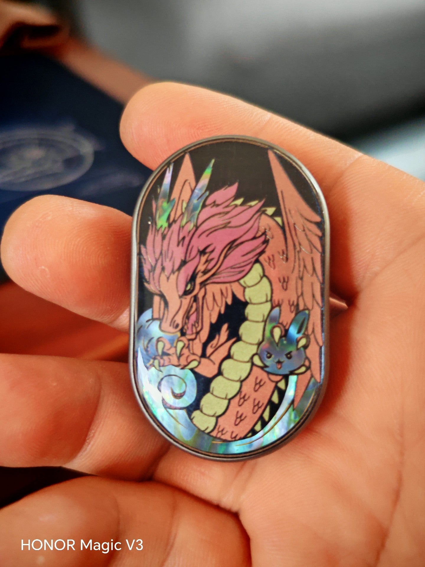 Dragon Rhythm Titanium Resin-Sealed