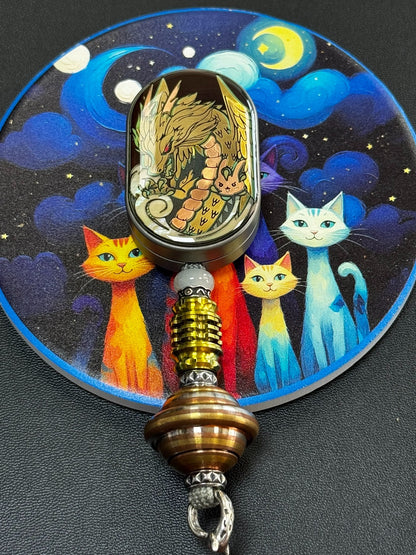 Dragon Rhythm + Planet Titanium Mokume