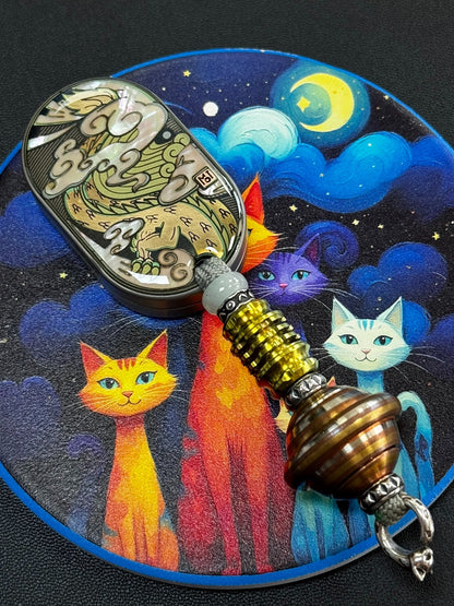 Dragon Rhythm + Planet Titanium Mokume