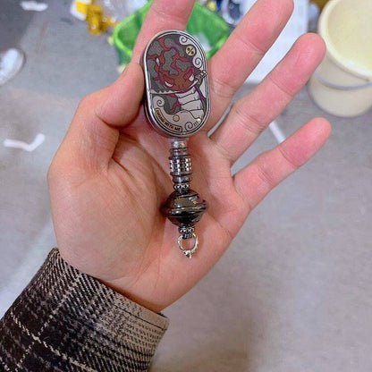 Groove Pro-Fu Yao Titanium + Planet Lanyard Bead
