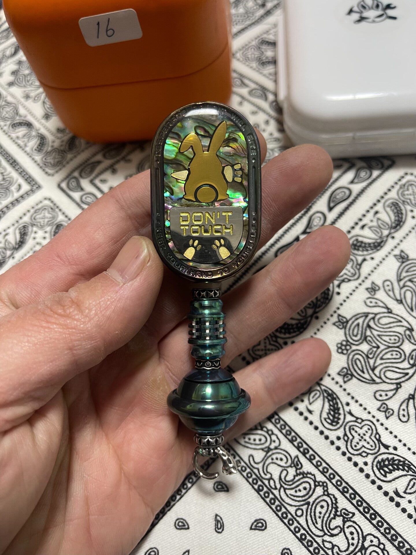 Groove + Planet Lanyard Bead