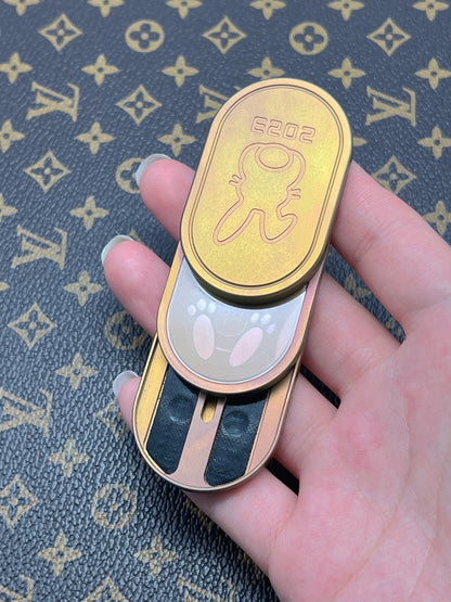 Rhythm Slider Titanium Gold Pink