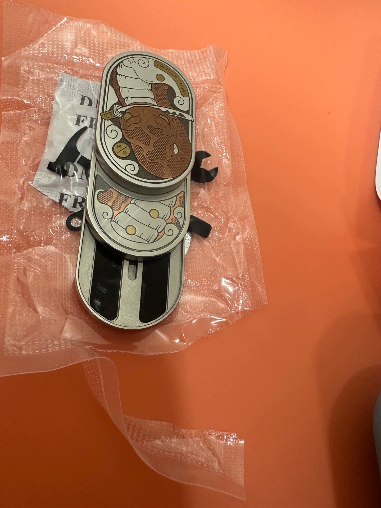 Rhythm Slider One Bean Engraved