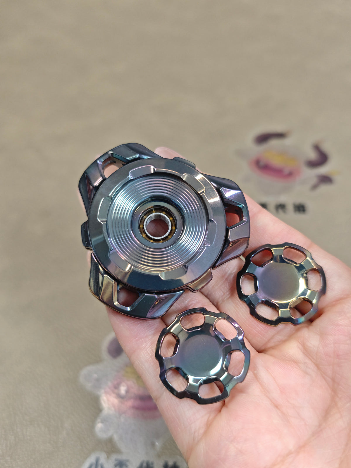 Meteor Fall Zirconium Color-Anodized