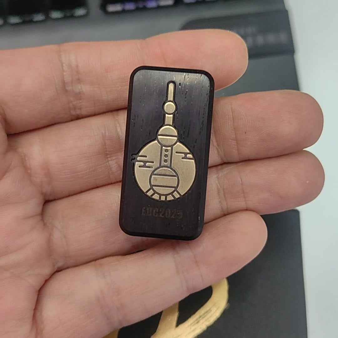 Mechanical Slider Brass PEI Sandalwood