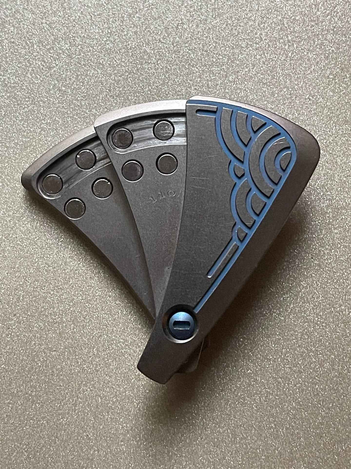Peacock Feather Titanium