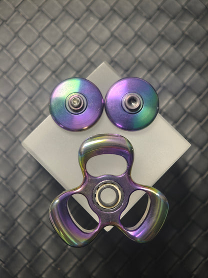 Three-Leaf Horizon Tungsten Color-Anodized