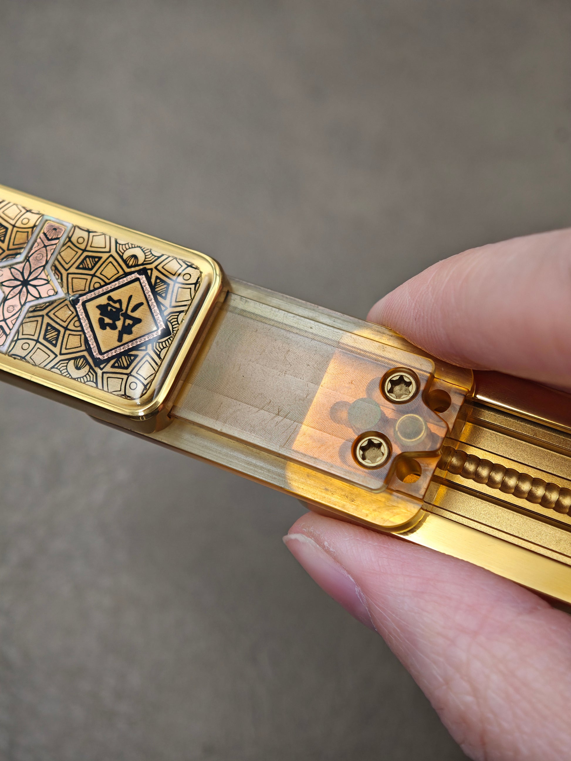 Joyful Titanium Gold Plated Resin-Sealed Limited 66