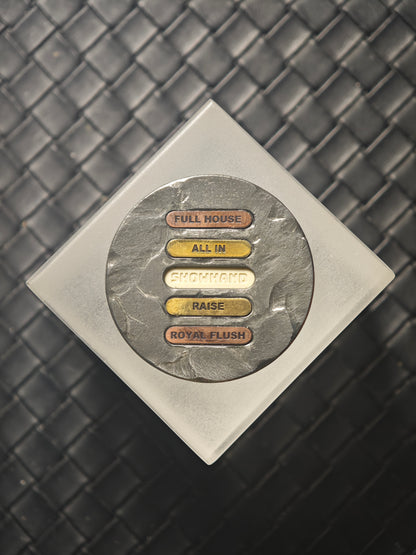 All In Stainless Steel Stone Textured