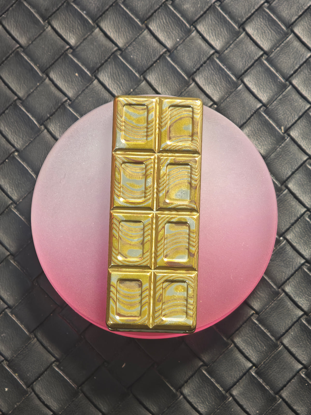 Wafer Chocolate Mokume