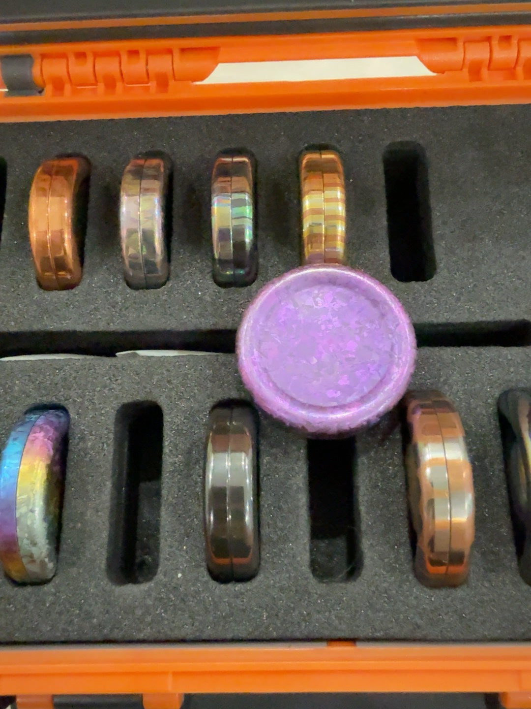 Donut Mini Crystallized Titanium Purple