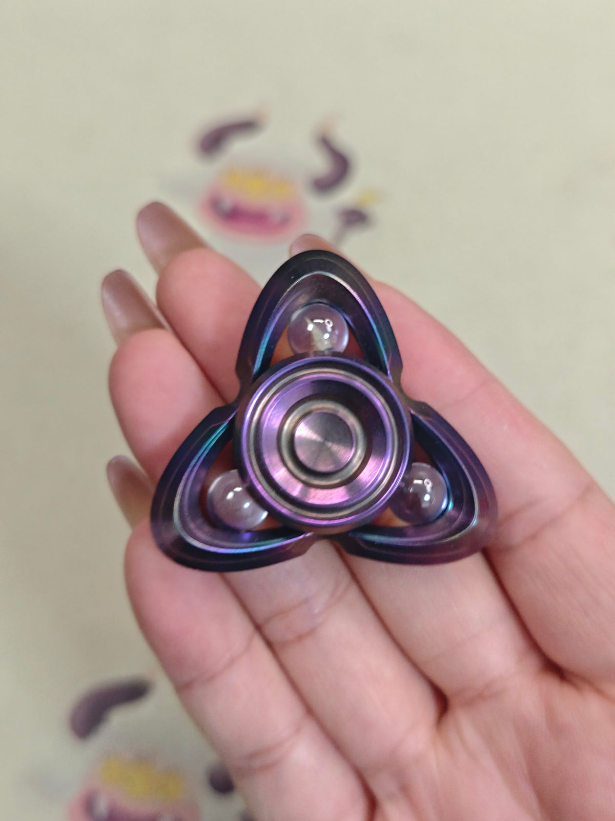 Cat's Eye Tungsten Machine Finished