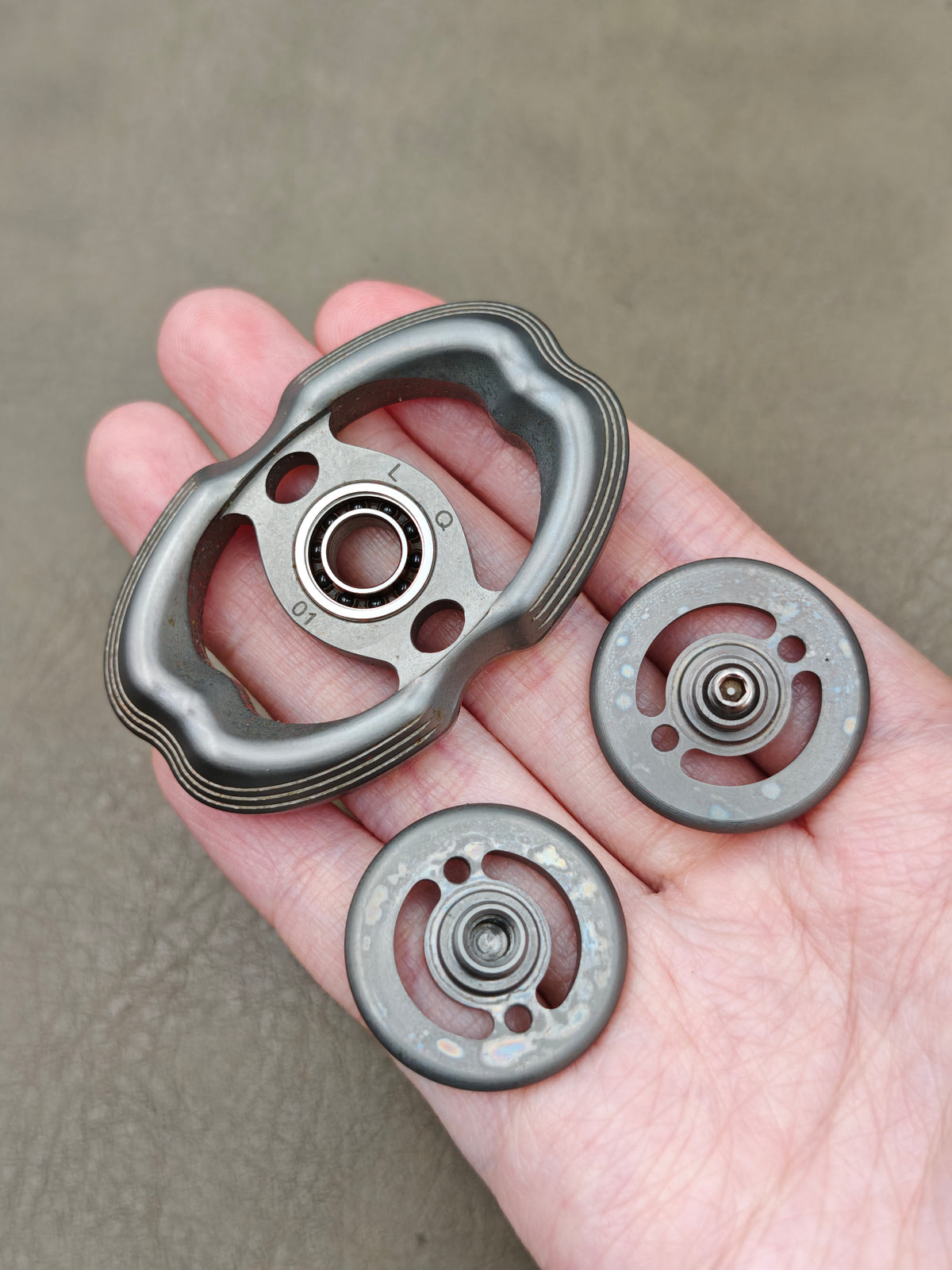 Obsidian Crystalized Tungsten
