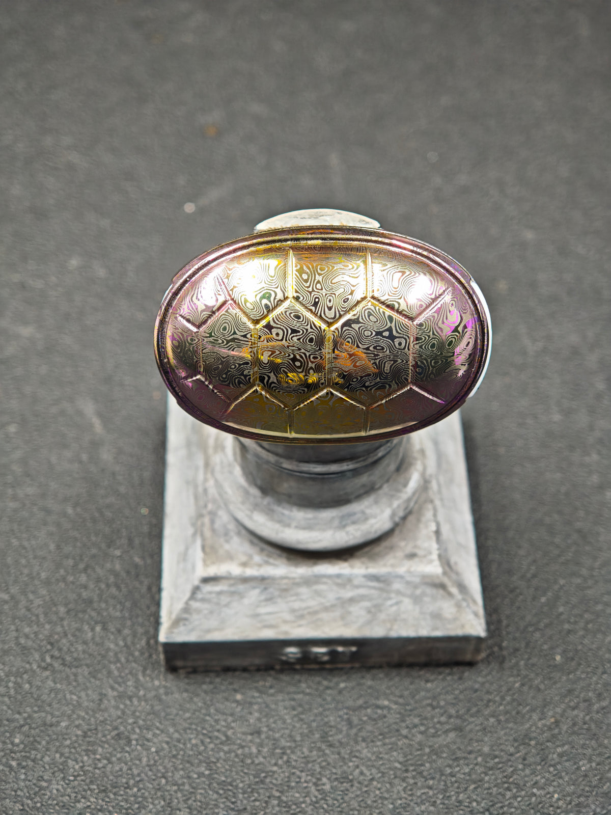 Jingle Beetle Titanium Engraved