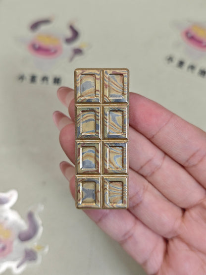 Wafer Chocolate Mokume