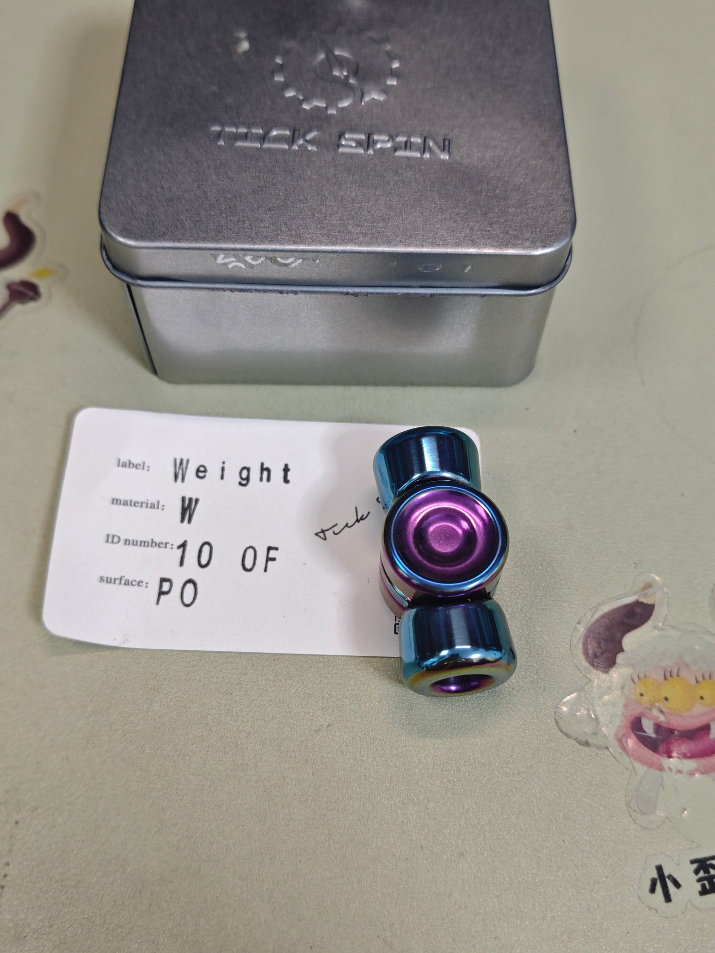 Spin Tungsten