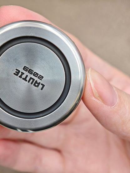 Dealer Button Stainless Steel