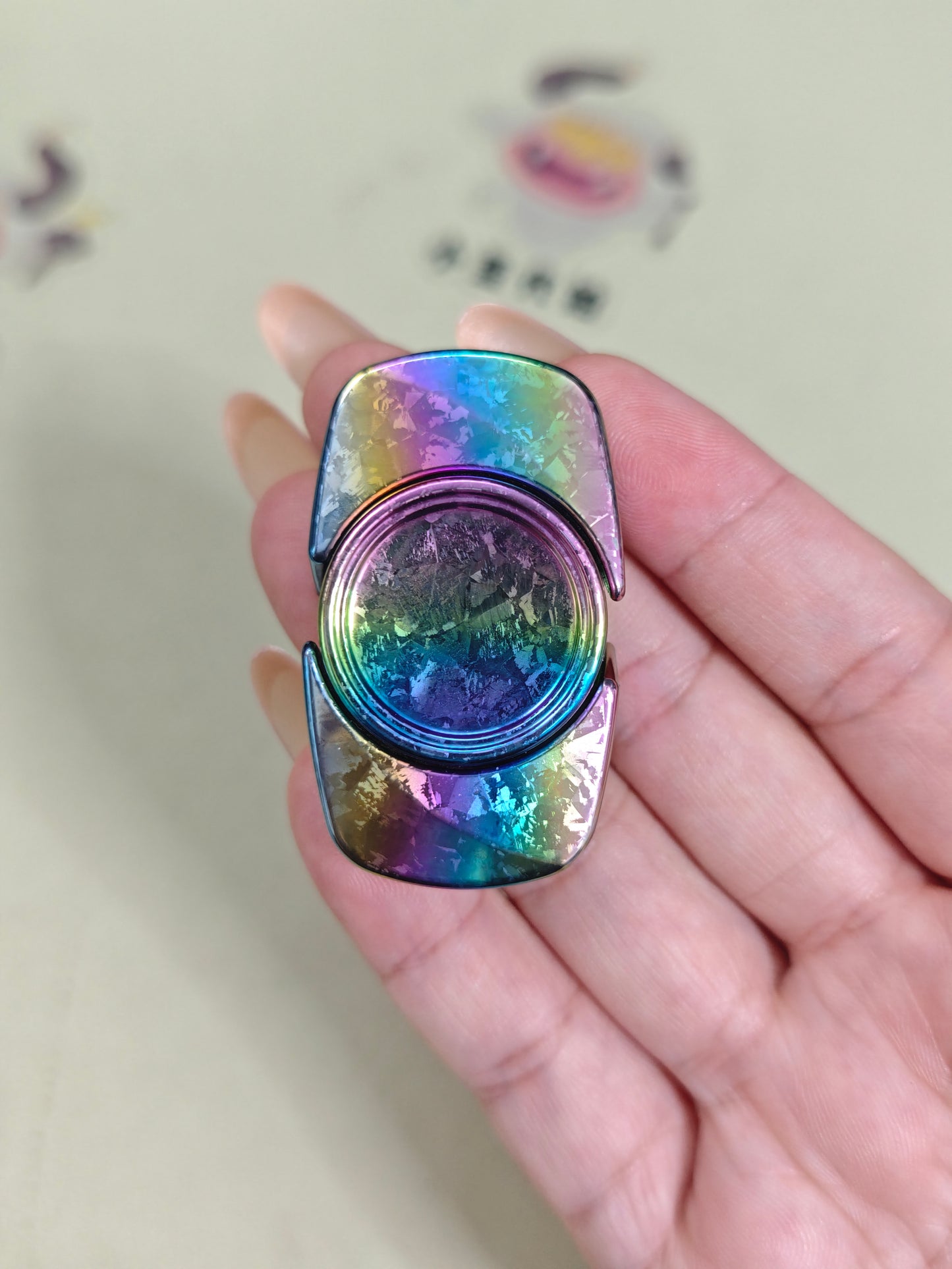 Premium Exquisite Cloud Crystallized Titanium