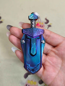 Taia Sword Zirconium Oil Slick