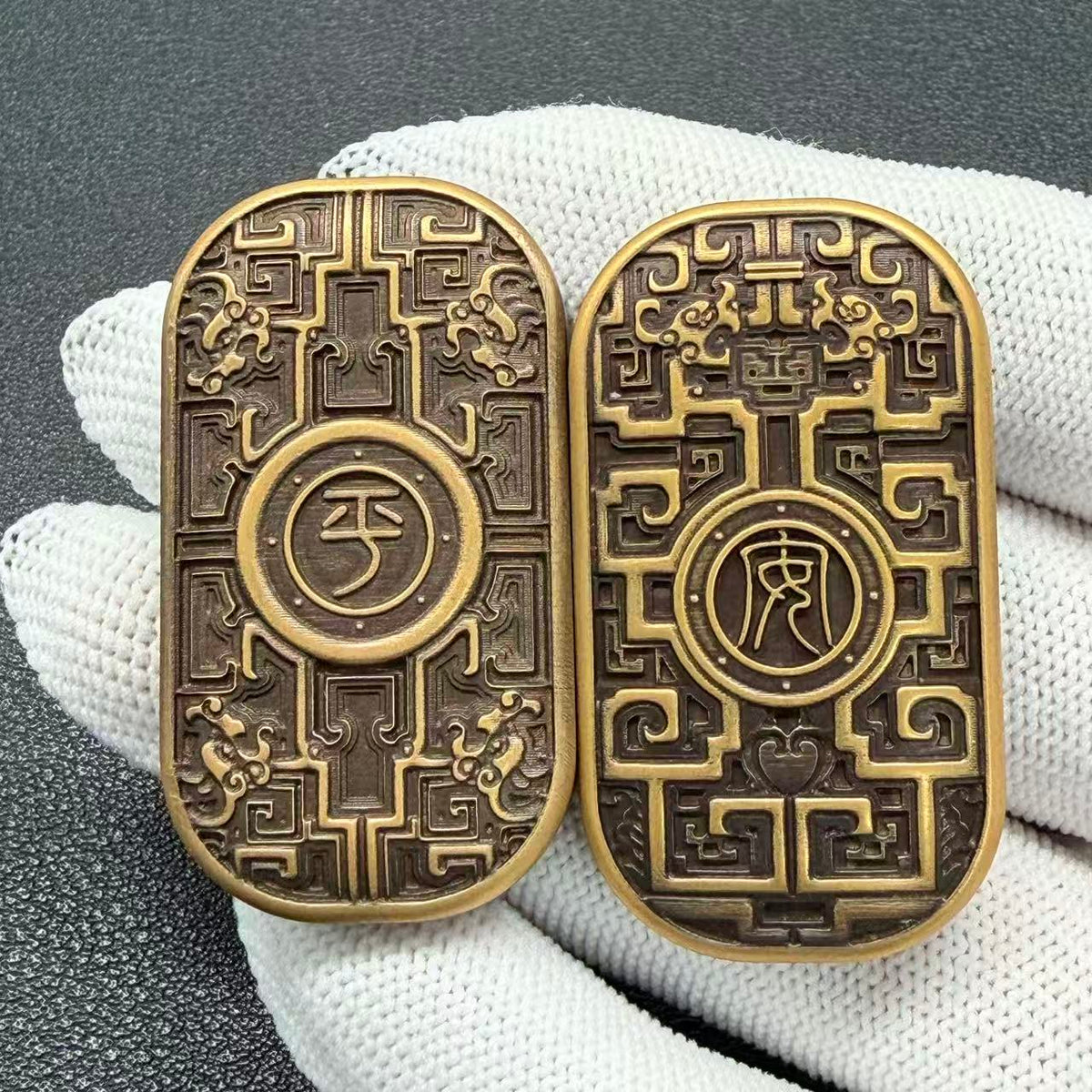 Peace Shell Brass