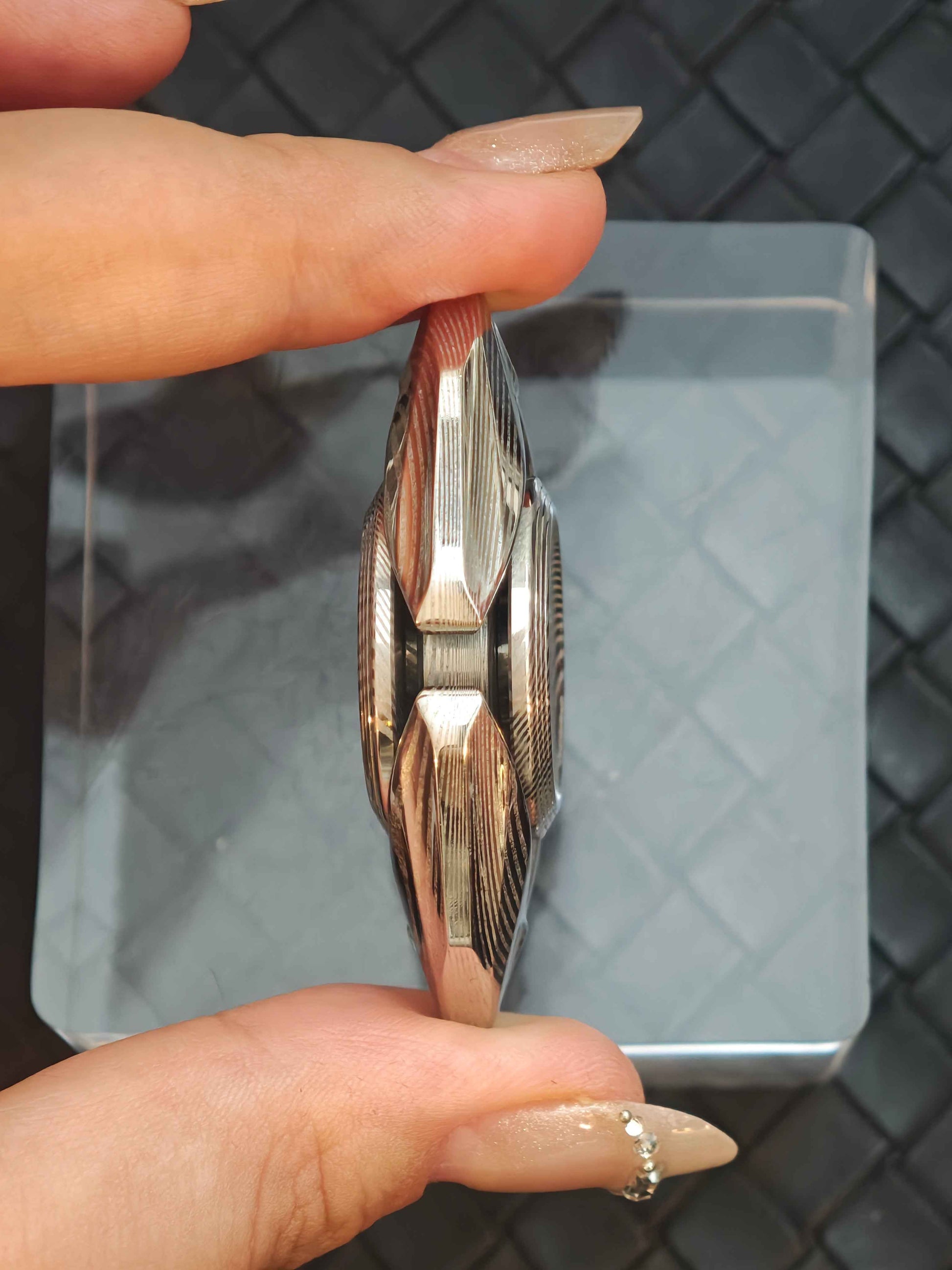 Magic Play Zirconium Ma Sagittarius Damasteel
