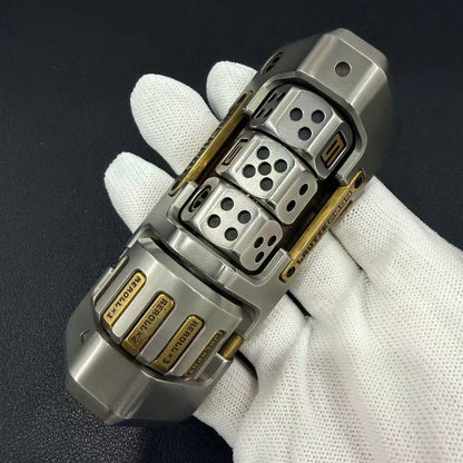 Jackpot 2.0 Deskset Brass Stainless Steel