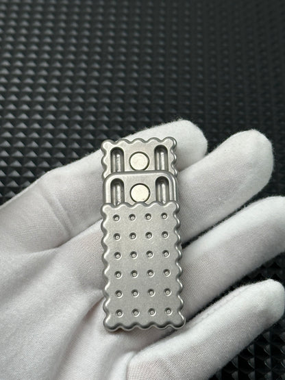 Biscuit Stainless Steel Stonewashed Blasted