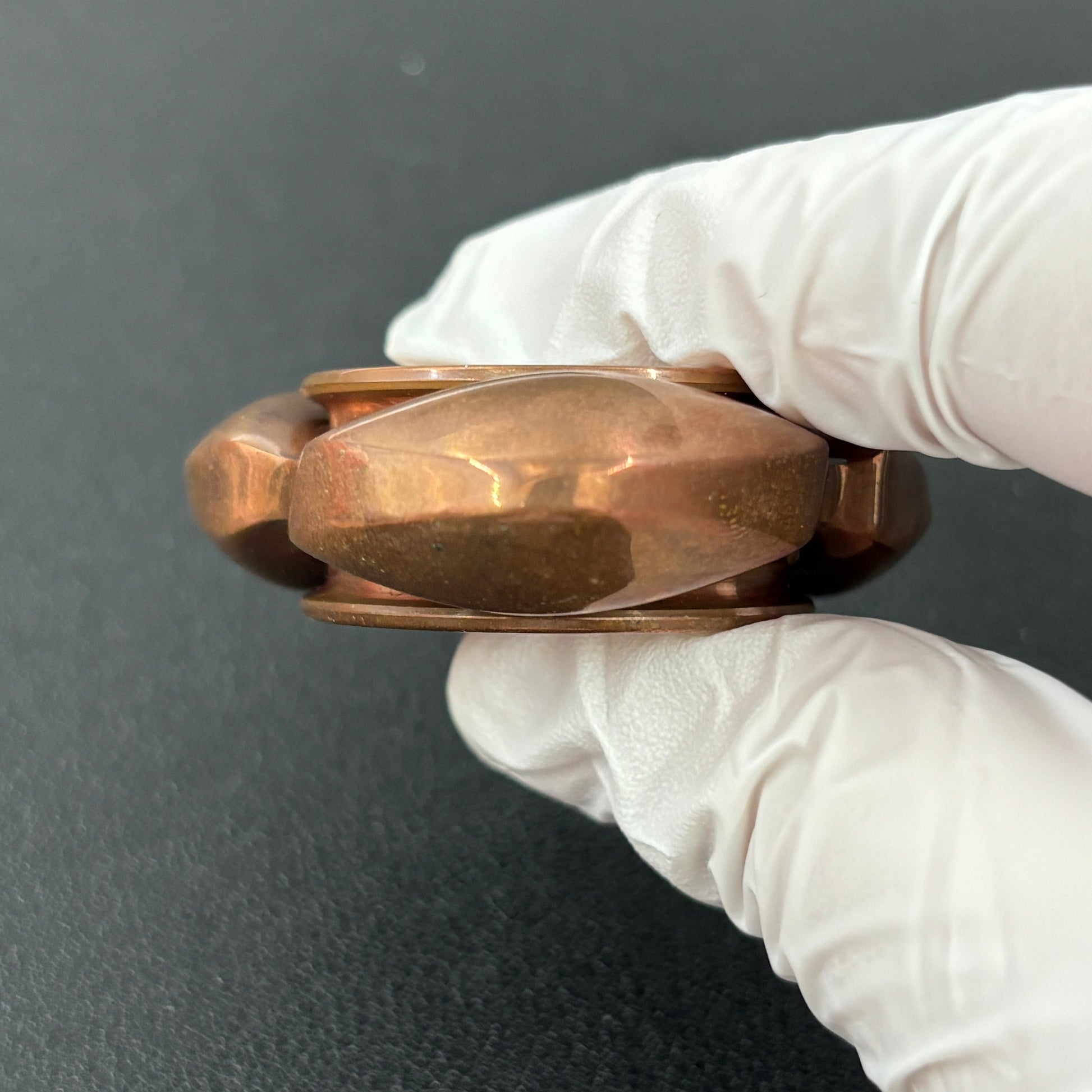 Herring Bearing Cap Copper Polished