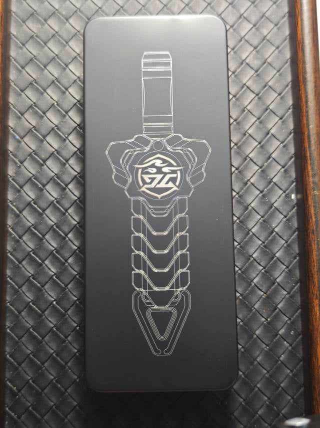 Rattlesnake Sword Titanium Brand New