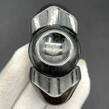 Feather Zirconium Engraved