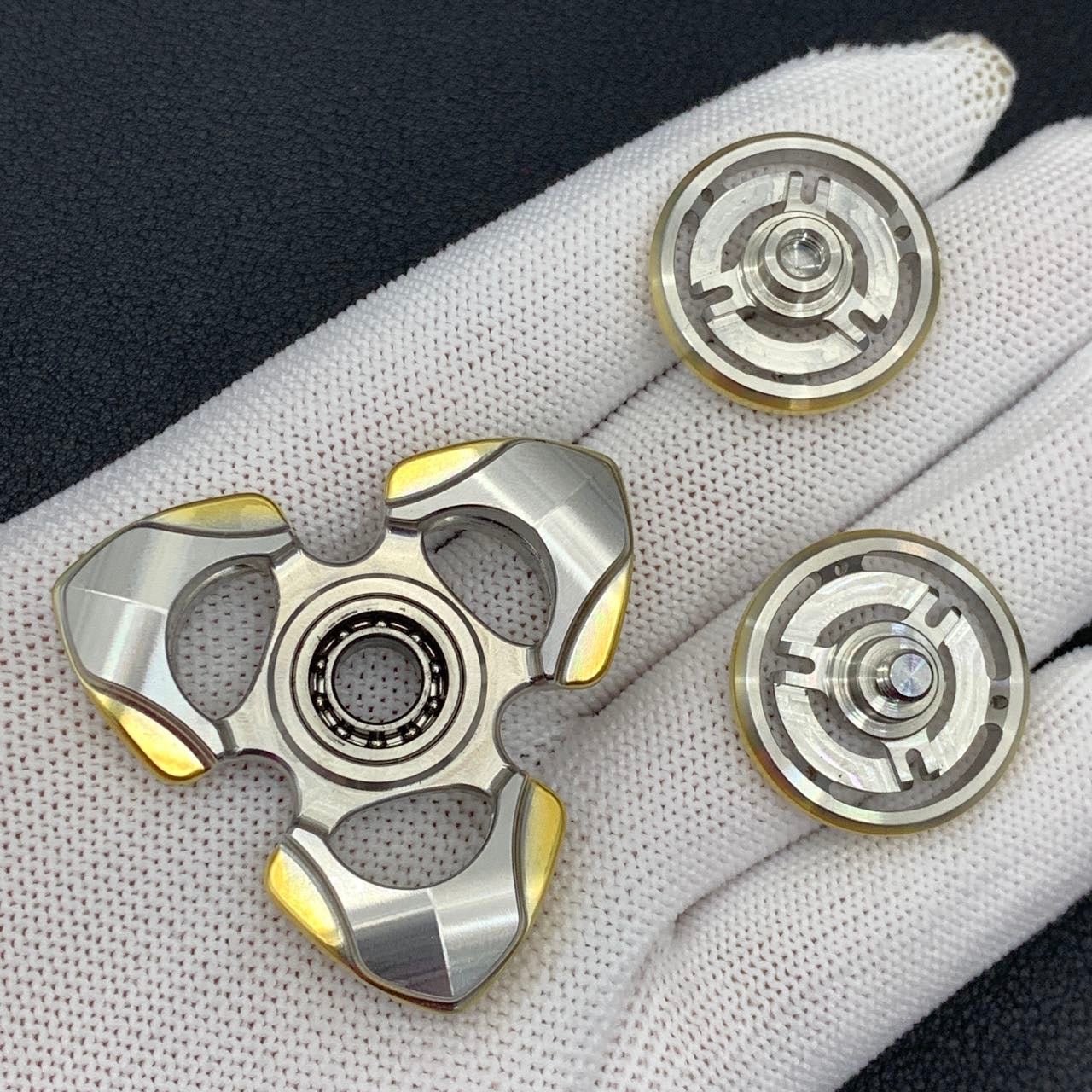 Toothless Mini Pearl White Stainless Steel