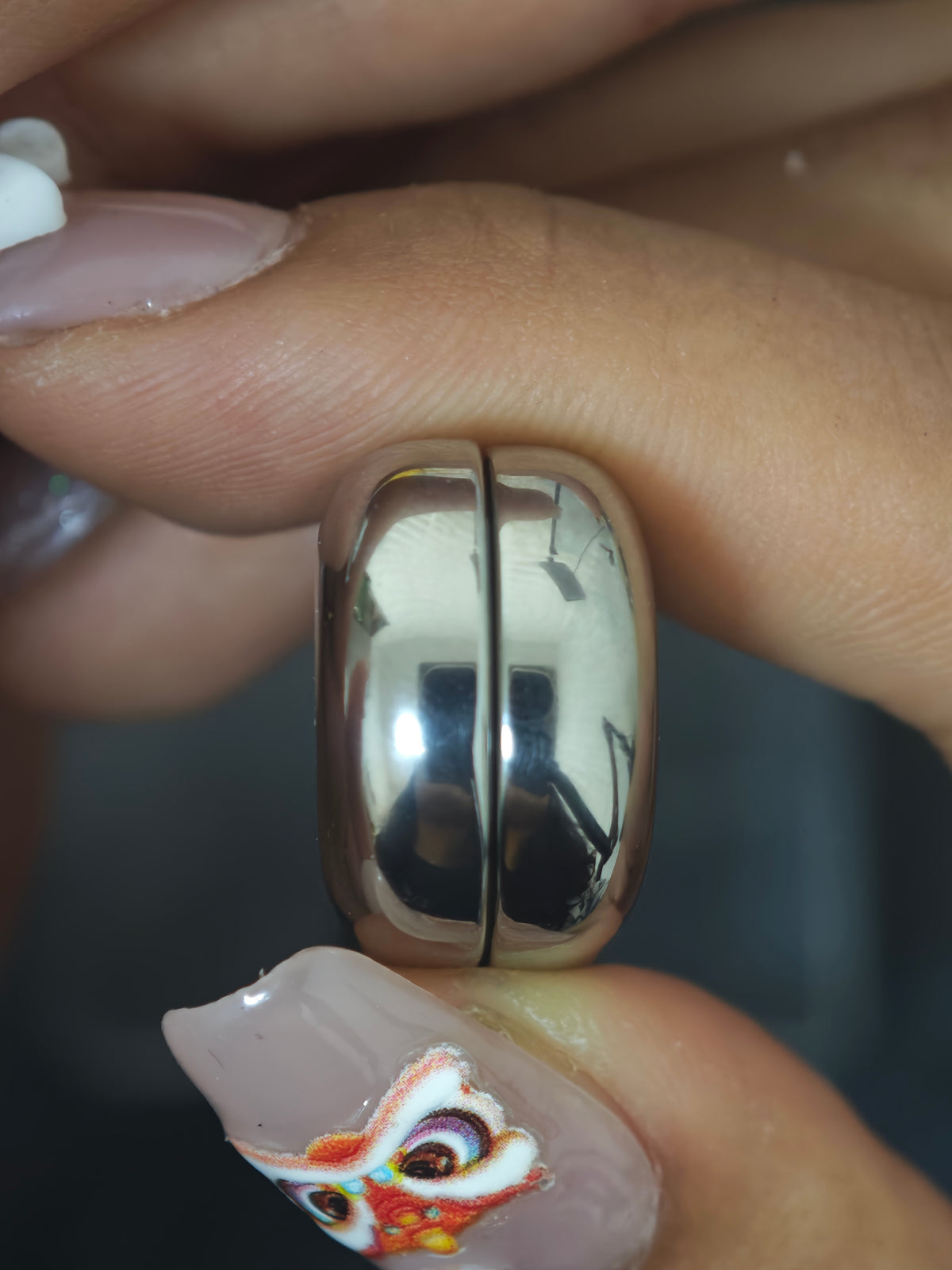 Floating Cloud Titanium Polished