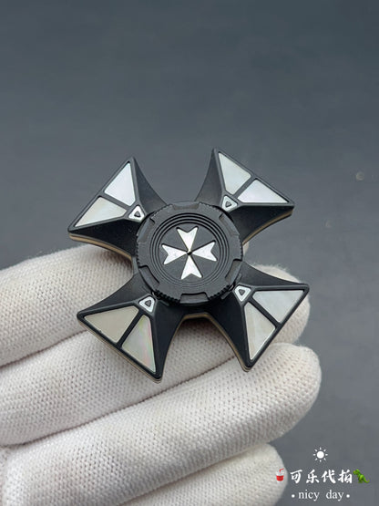 Malta Cross MOP Titanium