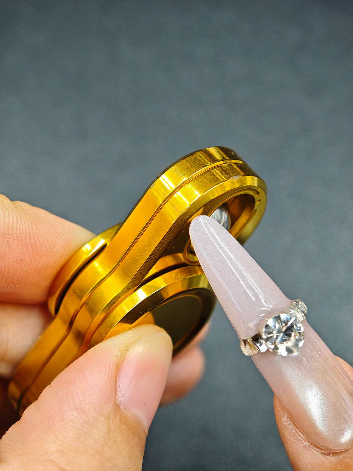 Cocoa Titanium Gold Plated