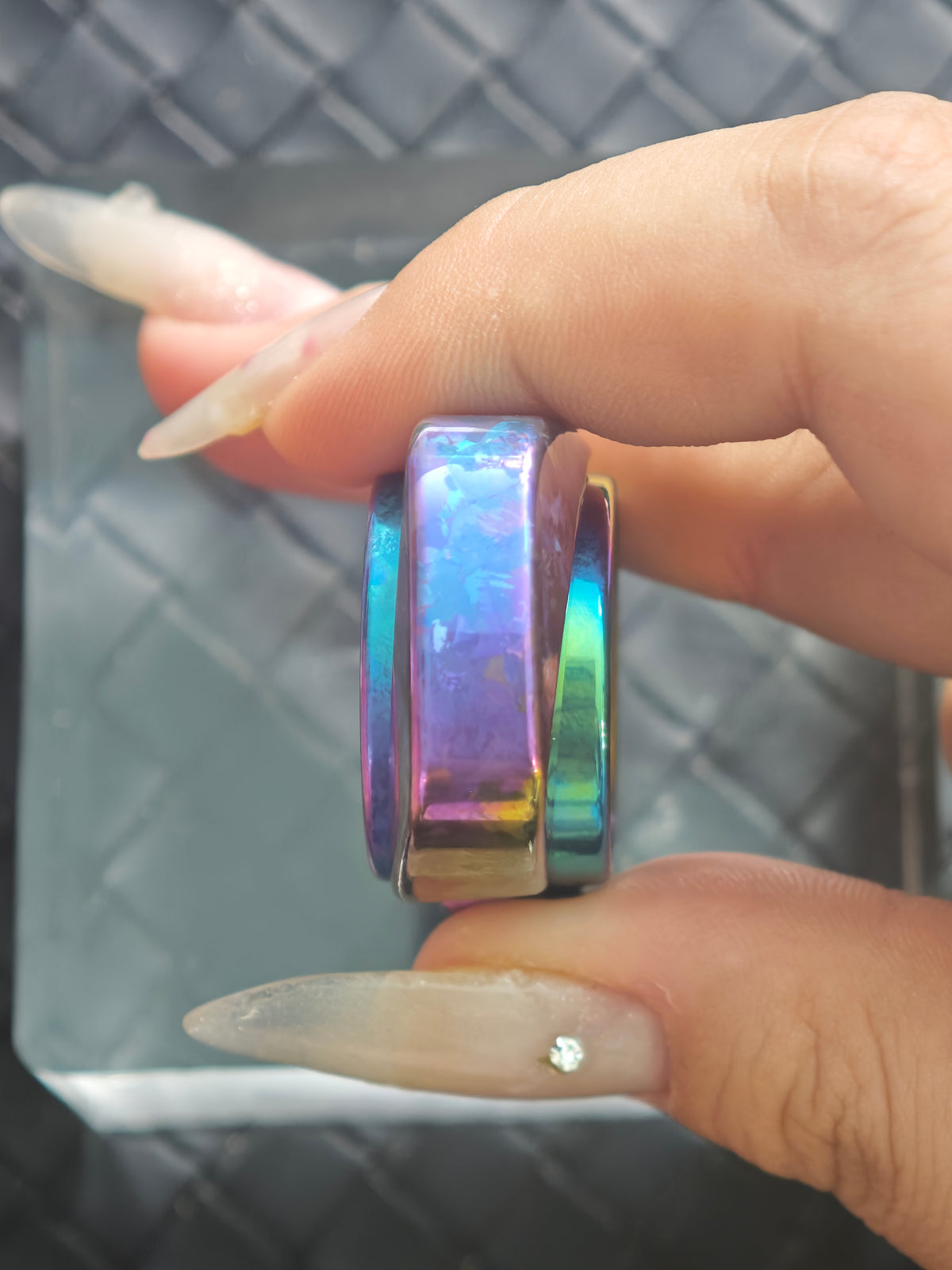 Premium Exquisite Cloud Crystallized Titanium
