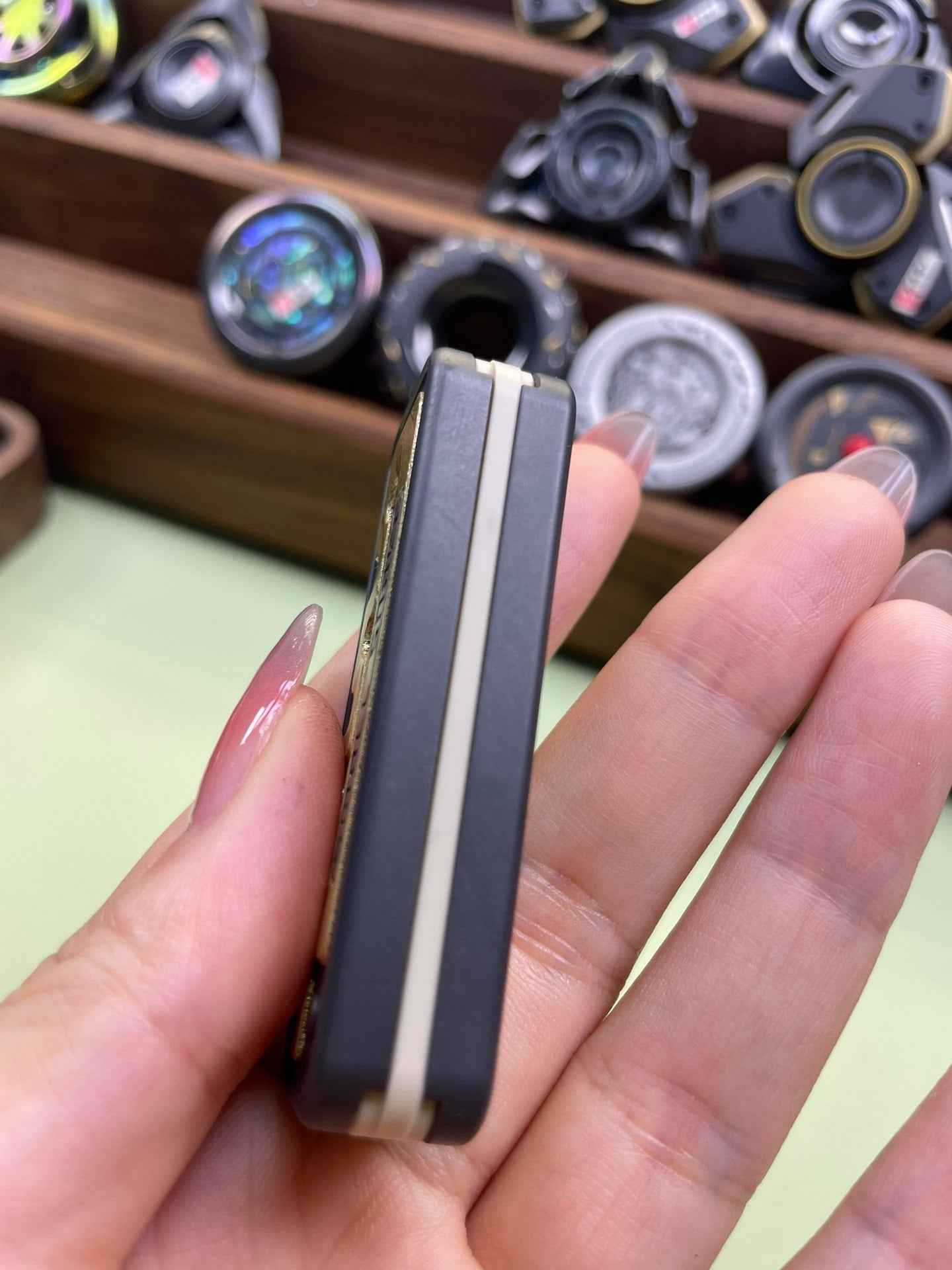 Snake Zirconium Mokume